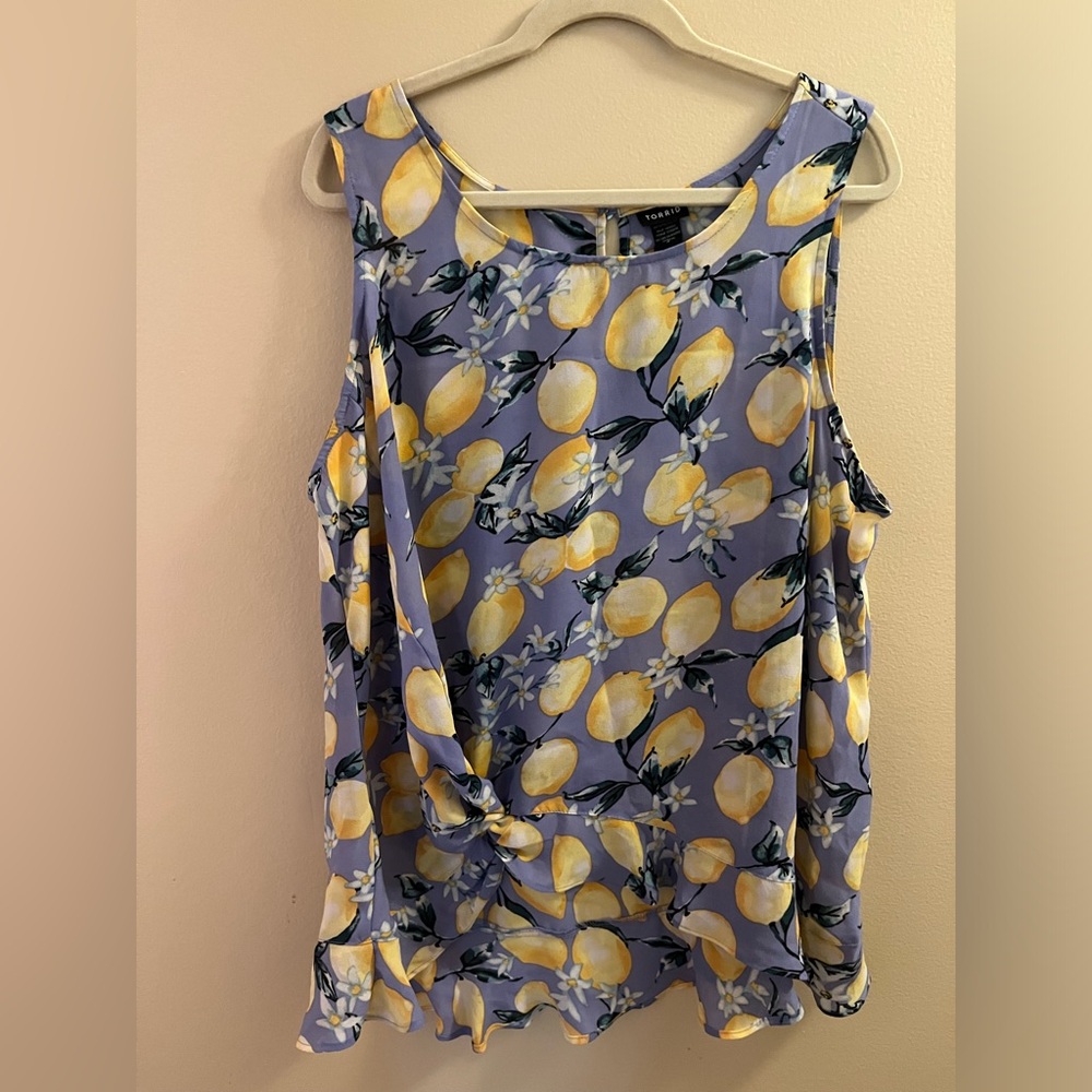 Torrid Lemon Tank, Size 2